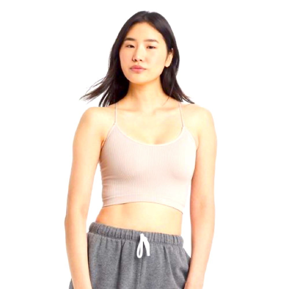 Target backless yoga top!